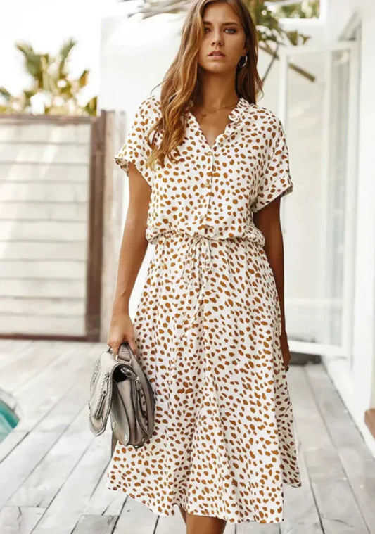 Women's Vintage Soft Summer Dress